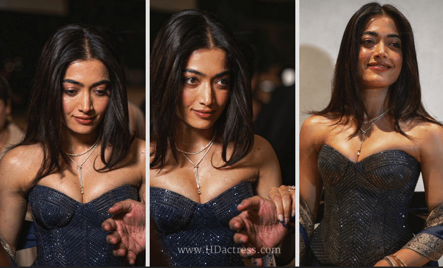Rashmika Mandanna body measurements 34-24-35, bra size 34B