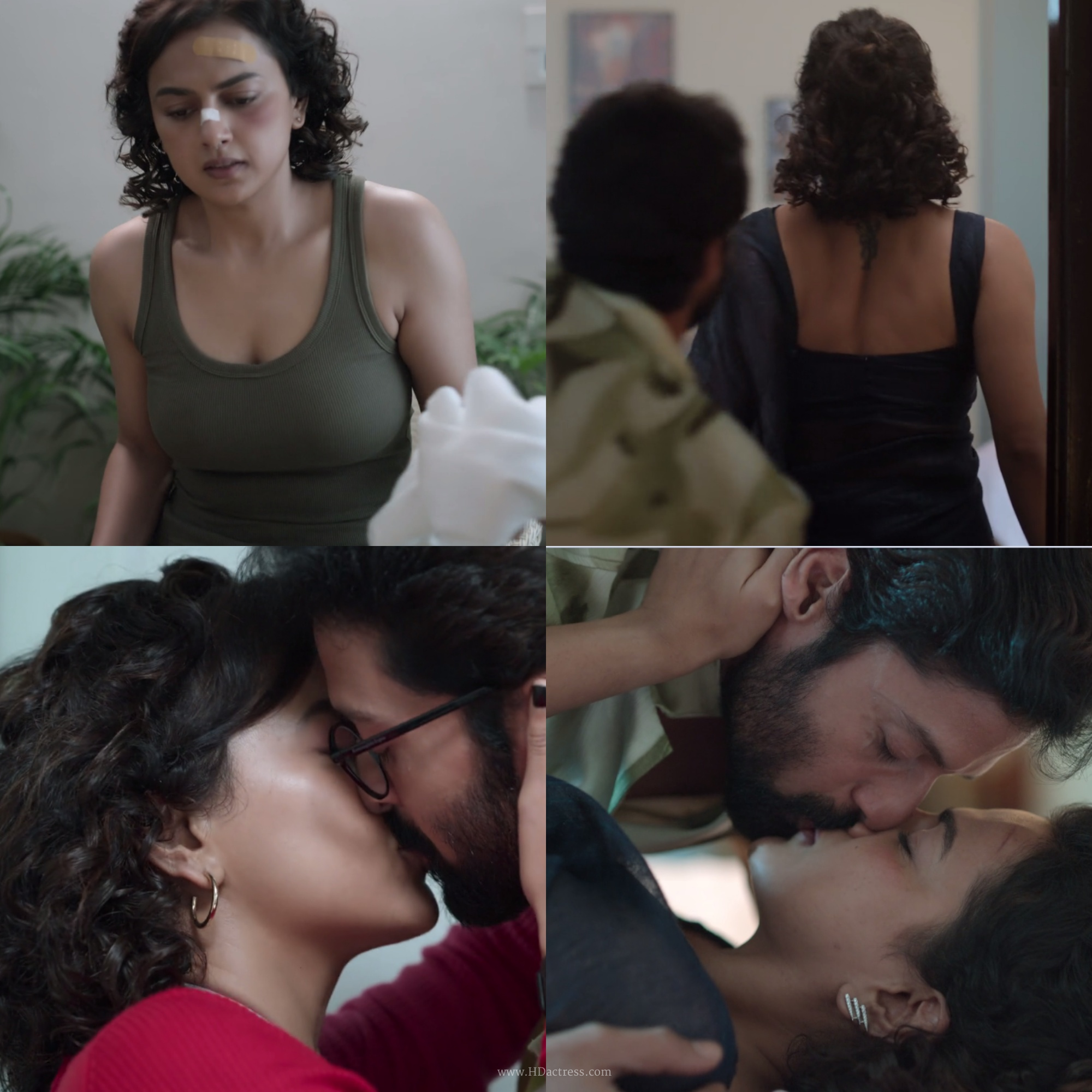 Unmissable Shraddha Srinath Hot Kissing Moments in Tight Tank Top – The Game You Never Play Alone Viral Scenes