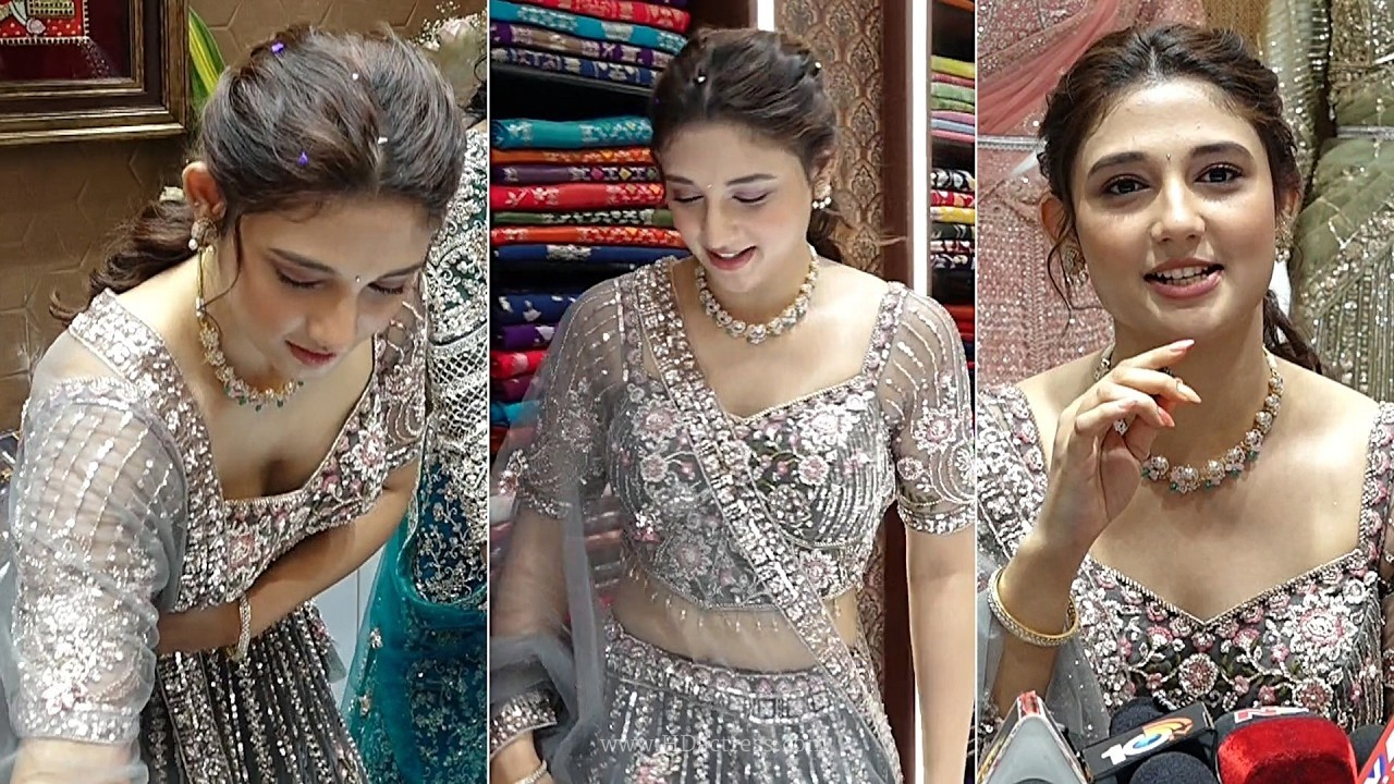 Ritika Nayak Turns Up the Heat in Stunning Deep Neck Traditional Lehenga