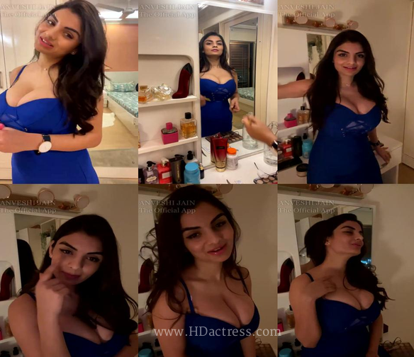 Anveshi Jain body measurements 36-28-38, bra size 36DD. Height stays around 5'6" with weight in the 57-59 kg range depending on the season.
