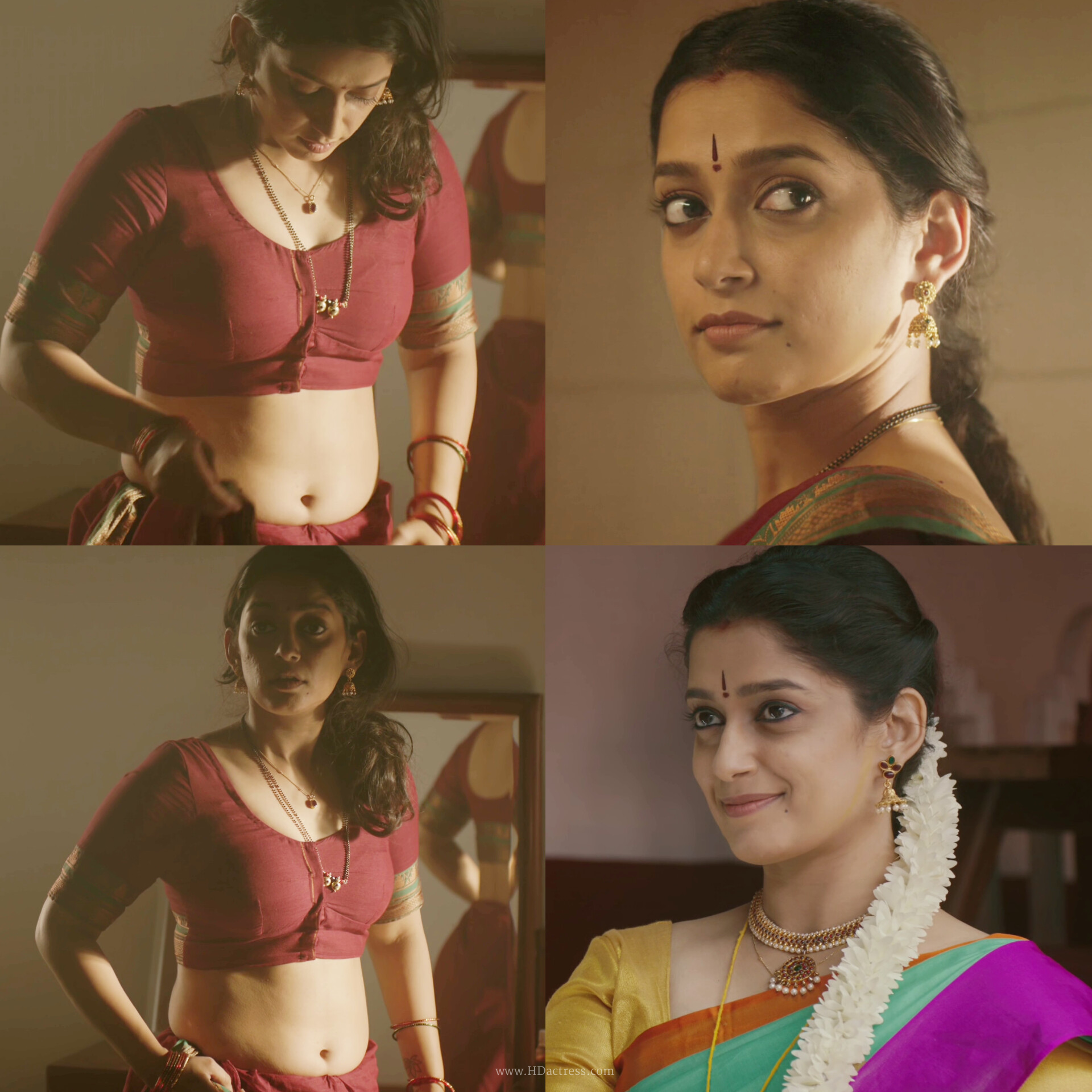 Ashwitha Hegde Seducing Navel After Saree Slip – Ayyana Mane Hottest Stills