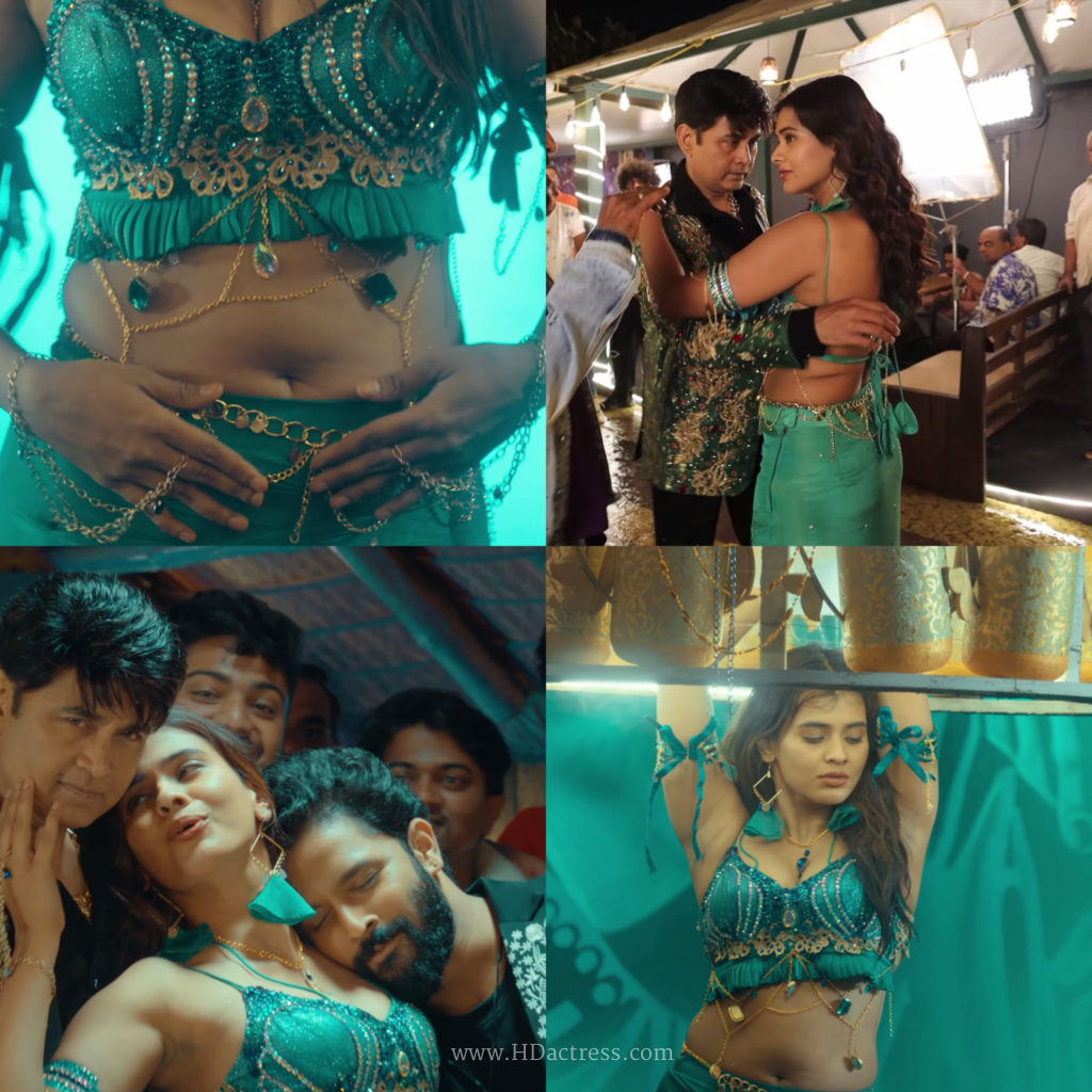 Hebah Patel body and bra measurements: 34-25-34, bra size 34B.
