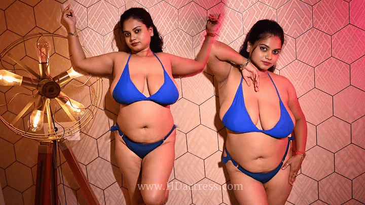 Close-up of Vaani’s curves in sexy bikini top photos