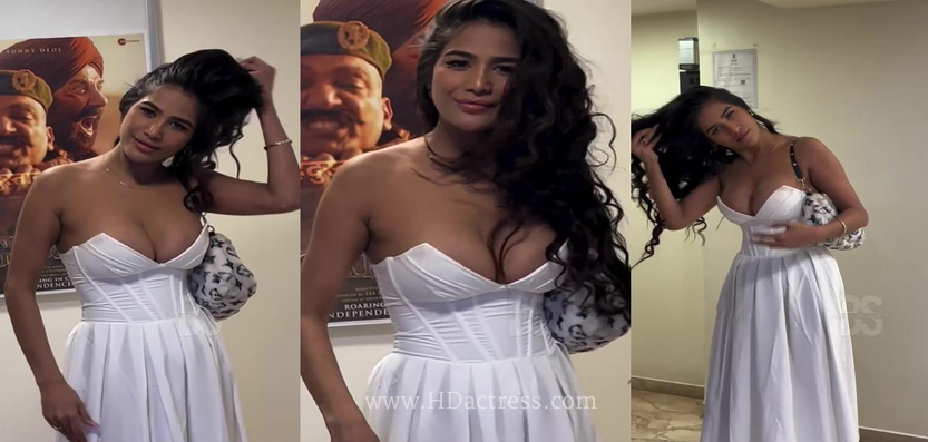 Hot Poonam Pandey Deep Neckline Hanging Shots – Pure Temptation Unleashed