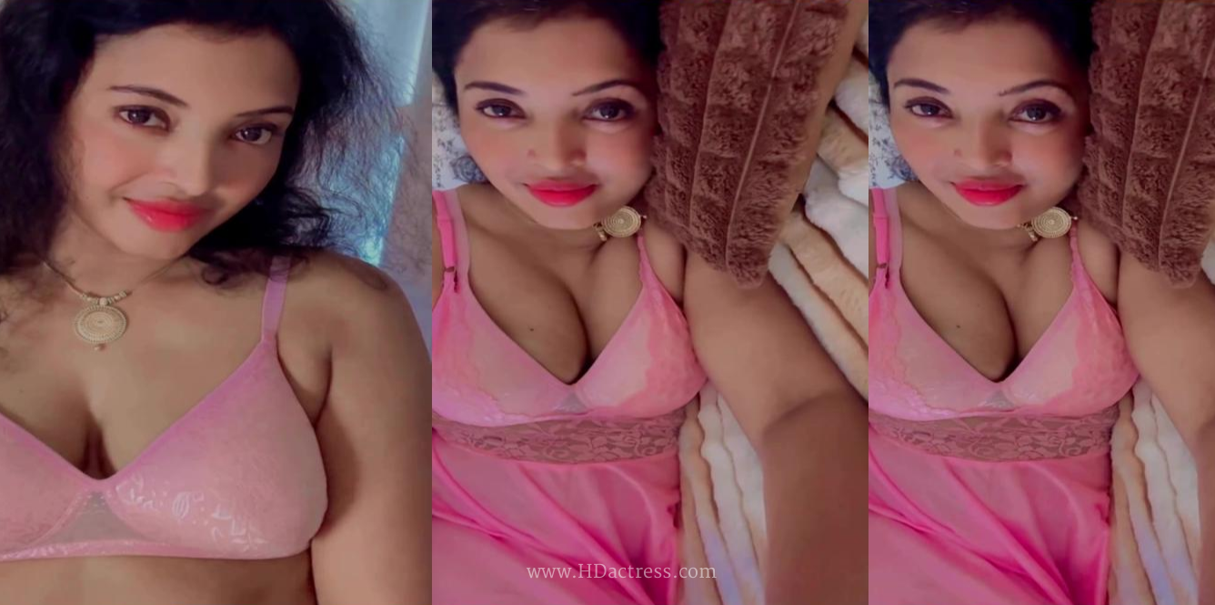 Lakshmi Dheeptha Curvy Queen Stuns in Pink Lingerie – Fresh Live Photos