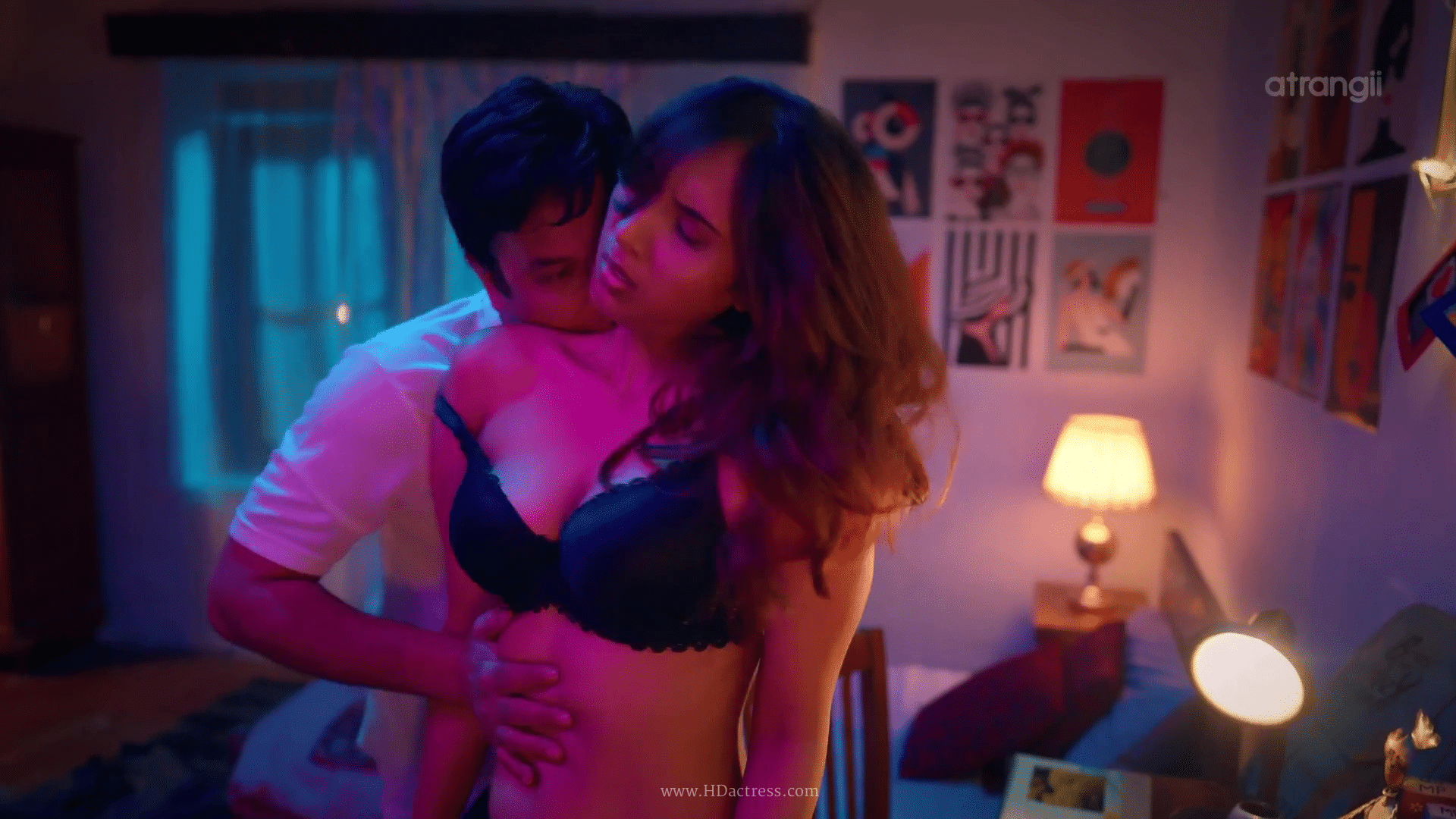 Amrita Das Gupta’s Sizzling Romance & Stripping Scenes in Lingerie from Bold Web Series
