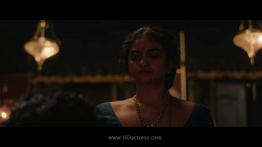 Keerthy Suresh – 34‑24‑36, bra size 34C (commonly reported, unverified)

