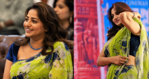 Sandalwood Queen Rachita Ram Sizzles in Saree: Hottest Viral Photos