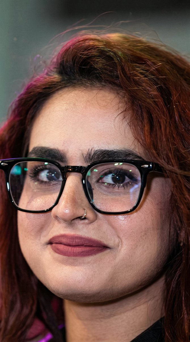 Ayesha Khan HD Face card Image