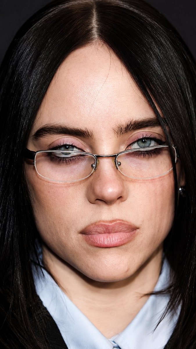 Billie Eilish  HD Face card Image