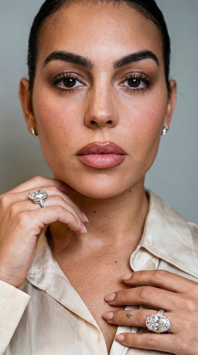 Georgina Rodriguez HD Face card Image
