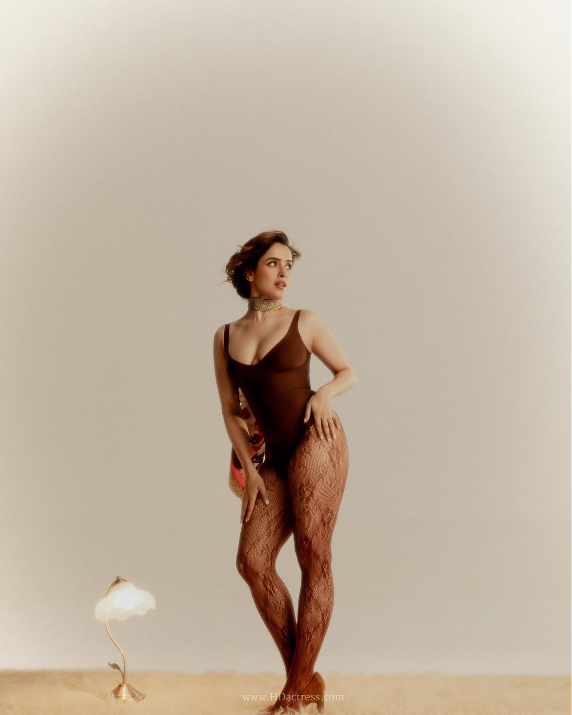 Brown Plunge Painted on That Chest, Lace Painted on Those Legs: Sanya Malhotra’s Hottest Photoshoot Moments

