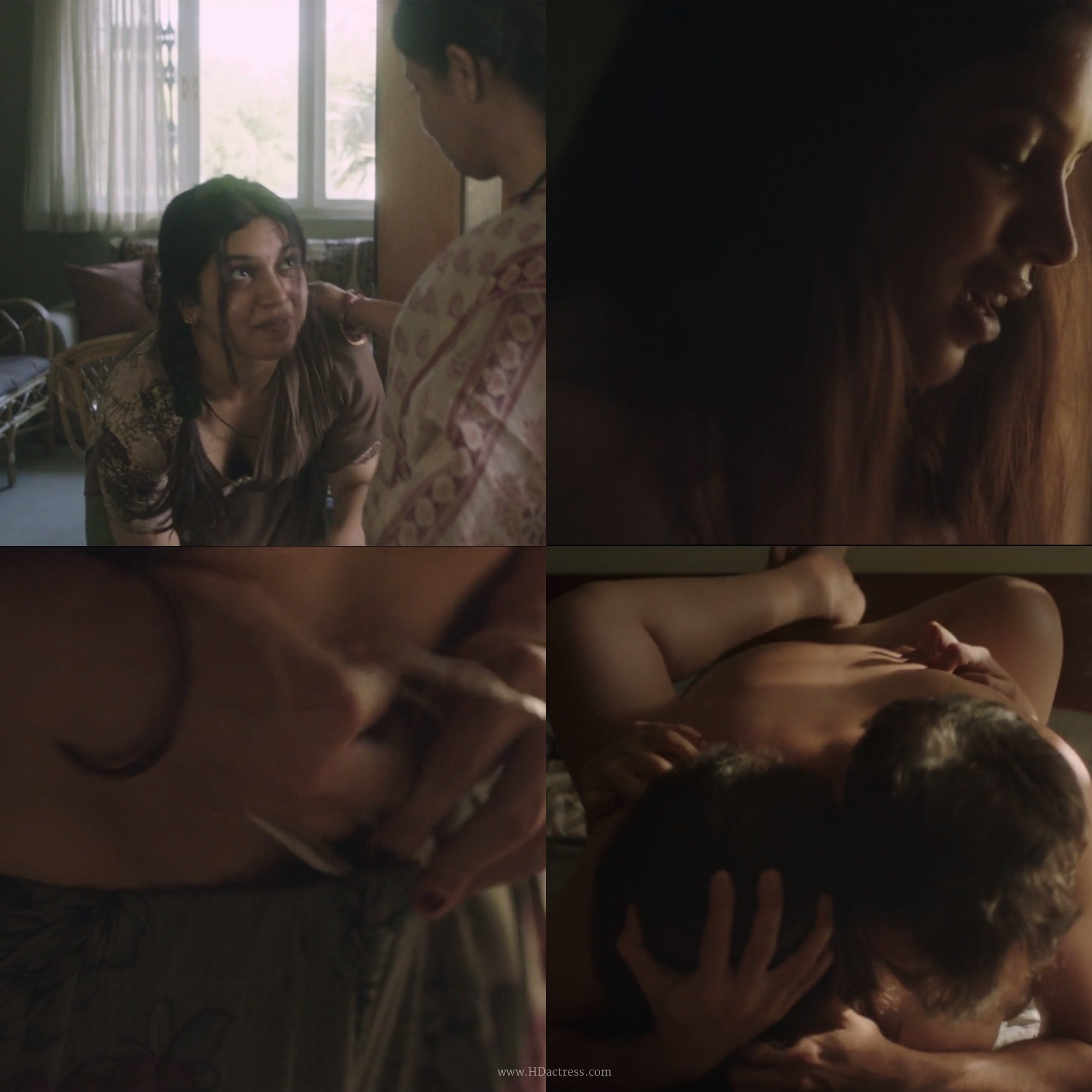 Bhumi Pednekar hot photo still from Lust Stories in a quiet intimate moment