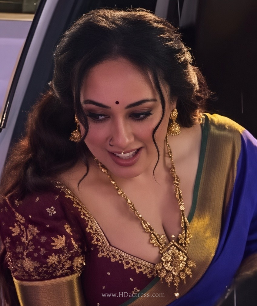 Pearle Maaney Stuns in Deep Neck Blouse and Jewels – Hottest Look Yet