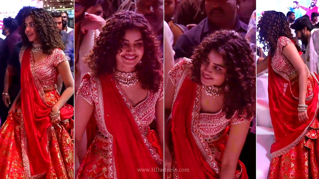 Anupama Parameswaran Turns Up the Heat in a Bold Red Lehenga – Pure Ethnic Fire