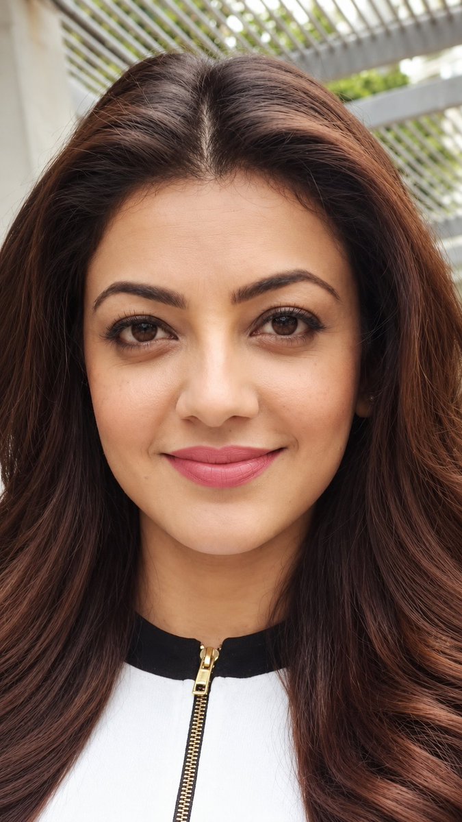 Kajal Aggarwal HD Face card Image