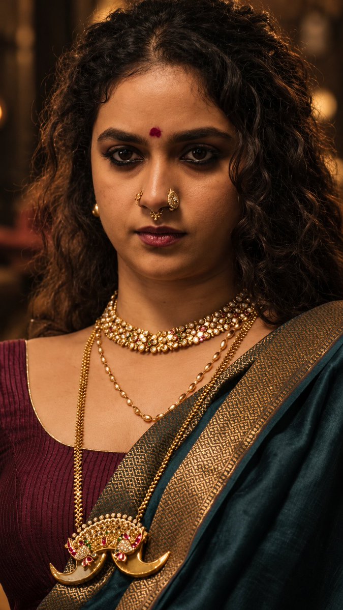 Keerthy Suresh HD sensual face card juicy lusty lips deep eyes Image