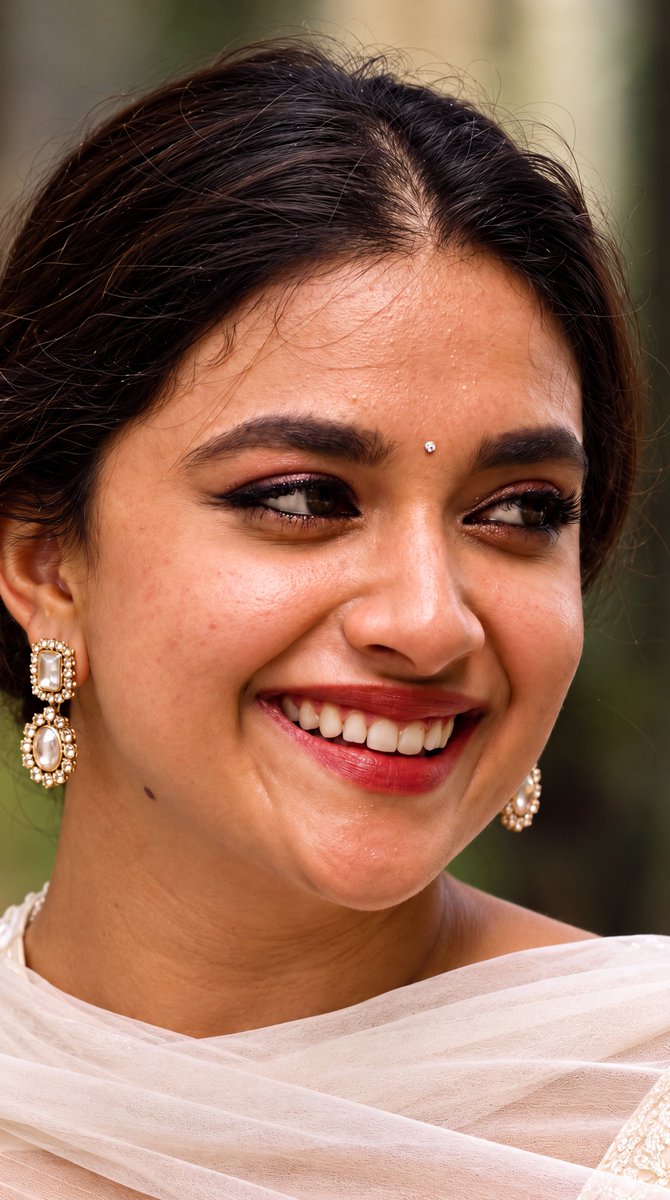Keerthy Suresh HD Face card Image