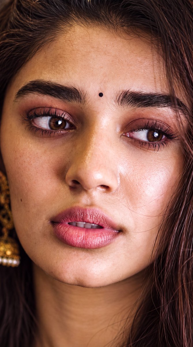 Krithi Shetty HD Face card Image
