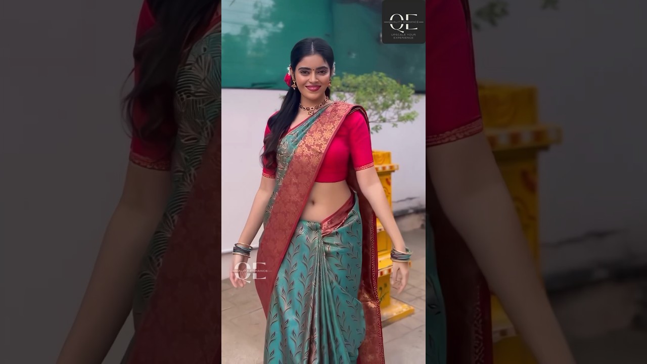 Kushita Kallapu Sizzles in Sexy Saree Showing Off Her Hot Navel – Latest Viral Photos