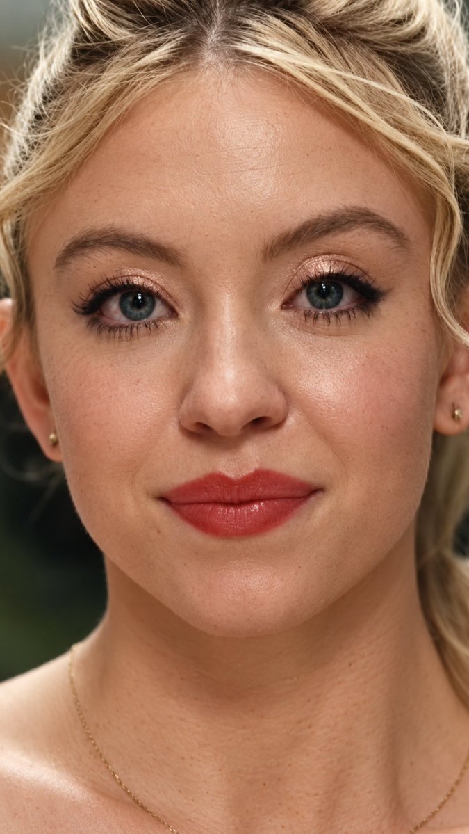 Sydney Sweeney HD Face card Image